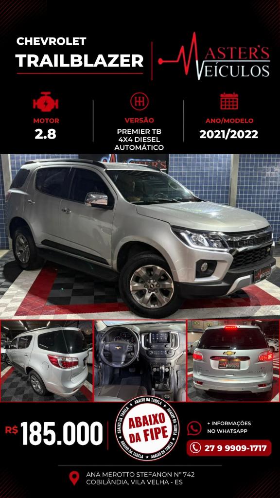 Chevrolet Trailblazer PREMIER 2.8 TB AT 2022