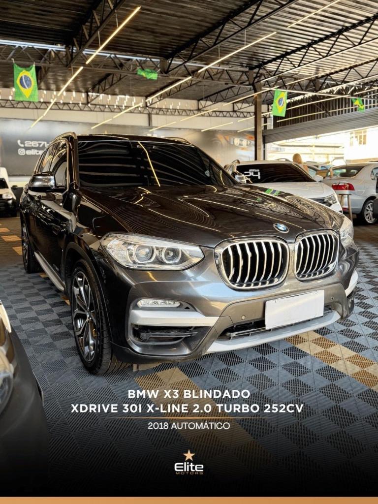 BMW X3 X3 XDRIVE 30i X-Line 2.0 Turbo 252cv Aut 2018