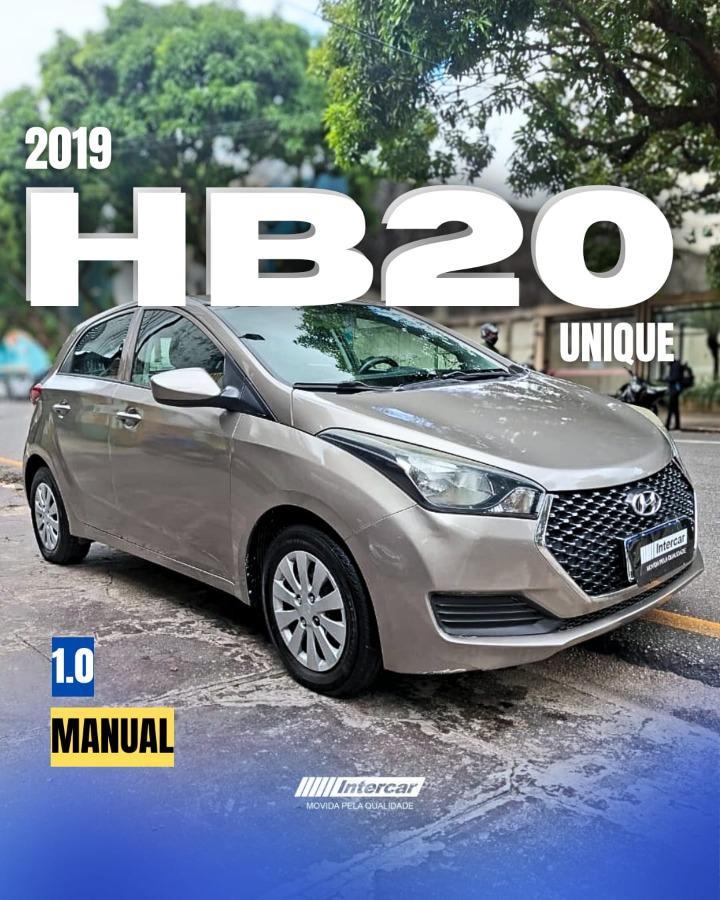 Hyundai Hb20 1.0 UNIQUE 12V FLEX 4P MANUAL 2019