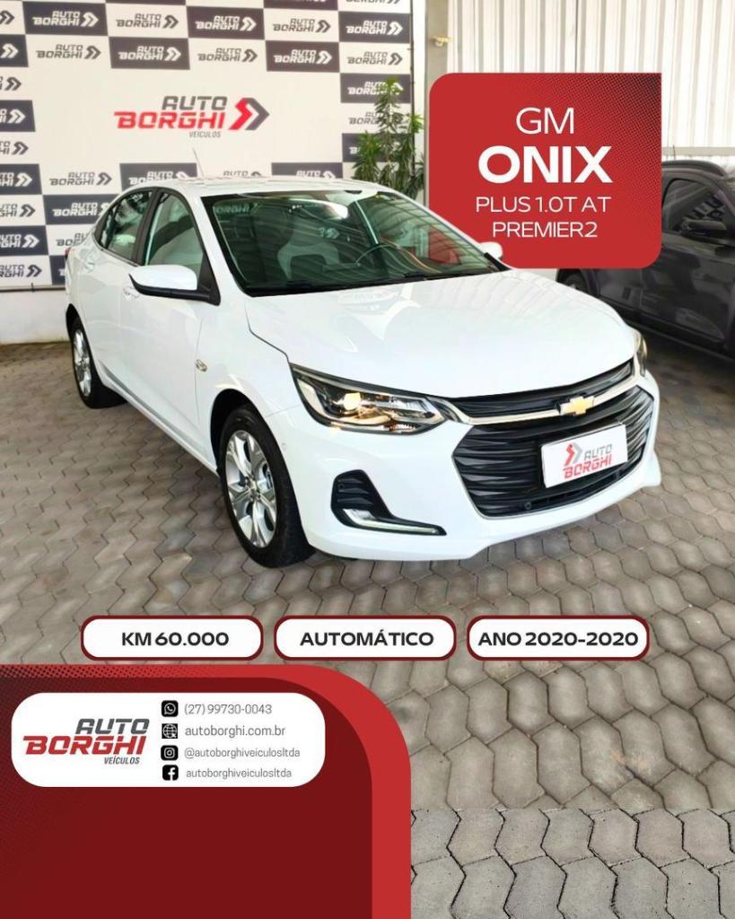Chevrolet Onix Sed. Plus Prem. 1.0 12v Tb Flex Aut - Automática