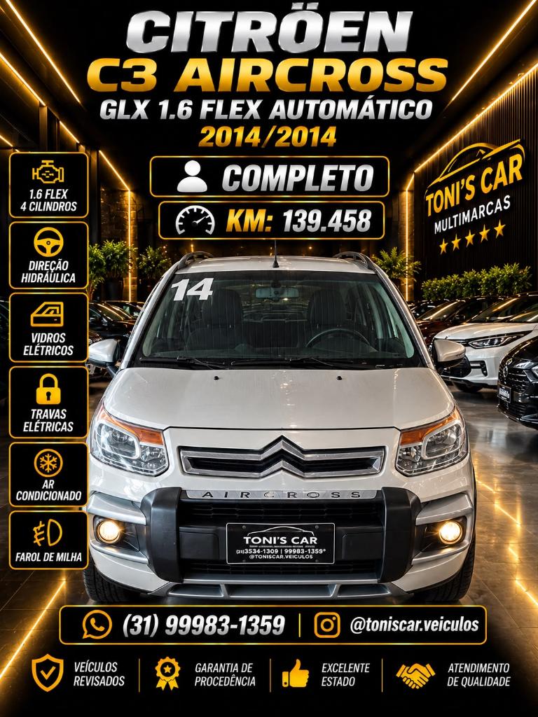 Citroën Aircross GLX ATACAMA 1.6 AT FLEX 2014
