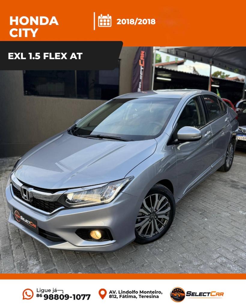 Honda City CITY Sedan EXL 1.5 Flex  16V 4p Aut. 2018