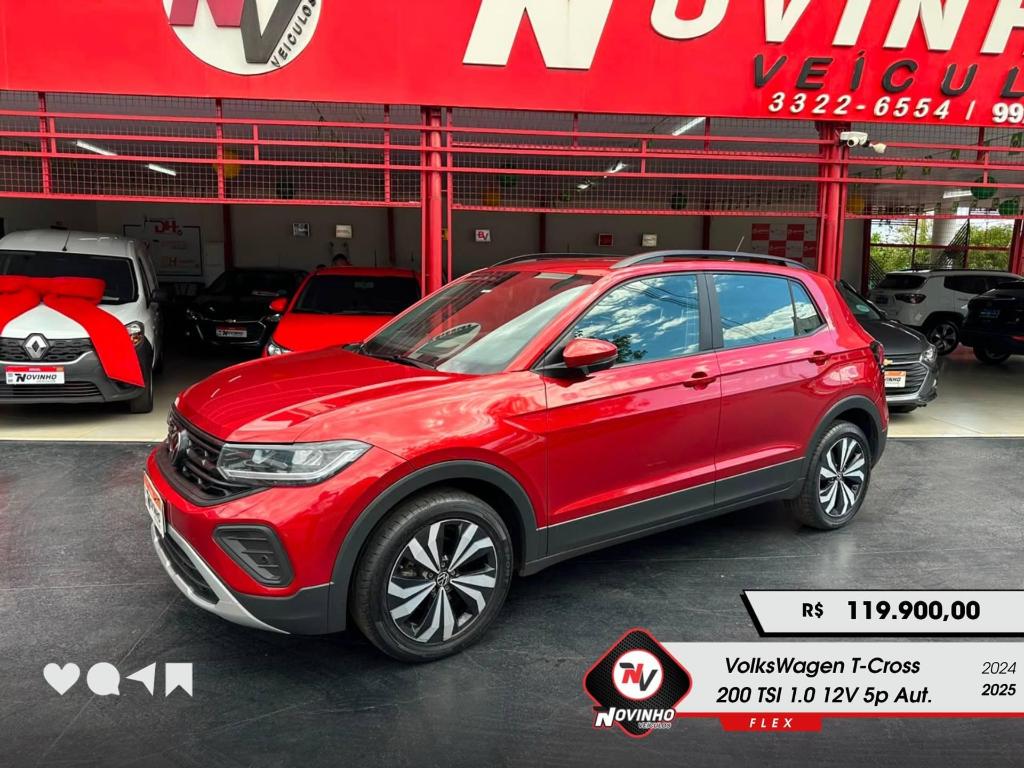 Volkswagen T-Cross T-Cross Sense 200 TSI 1.0 Flex 5p Aut. 2025