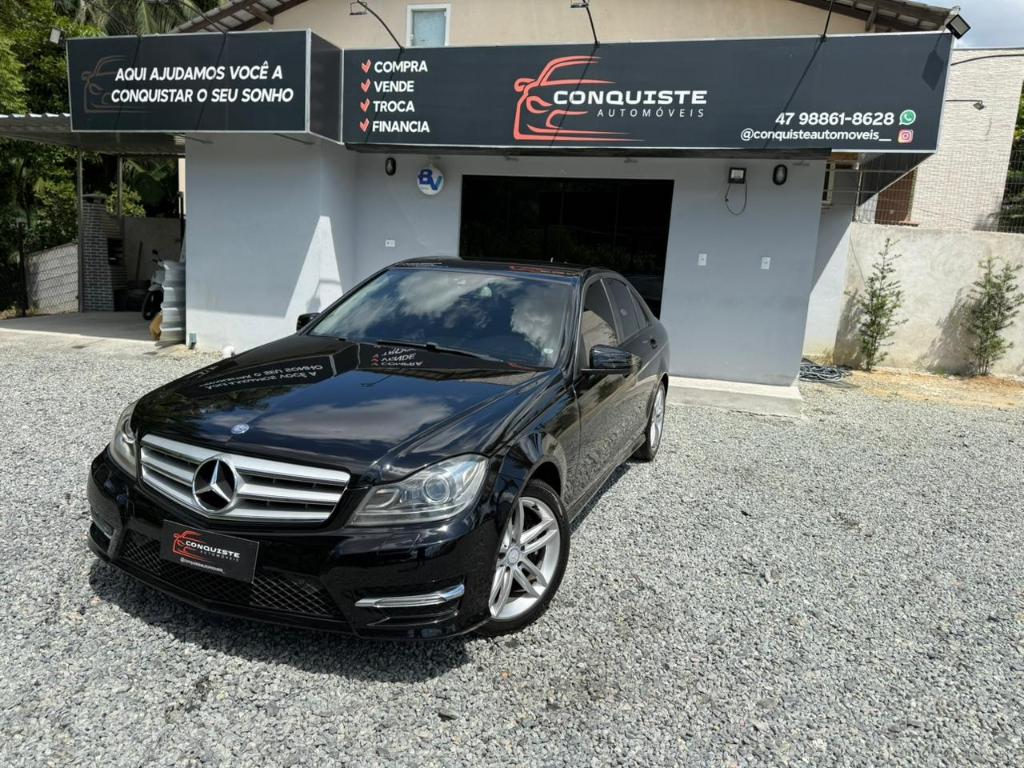 Mercedes-Benz C 180 1.6 CGI 16V TURBO GASOLINA 4P AUTOMÁTICO 2014