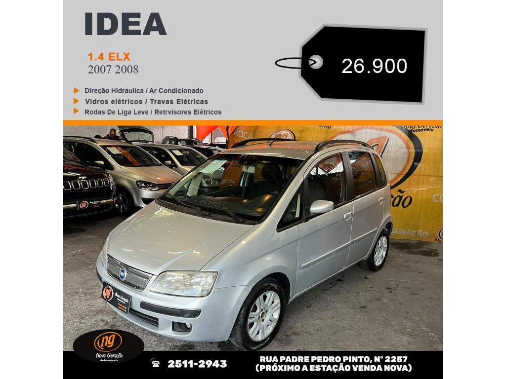 Fiat Idea ELX 1.4 8V FLEX 2008