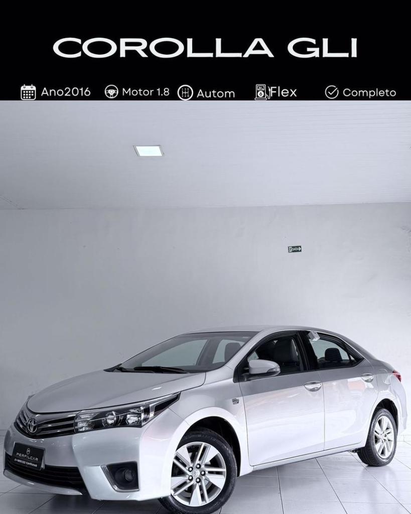 Toyota Corolla Corolla GLi 1.8 Flex 16V Mec. 2016