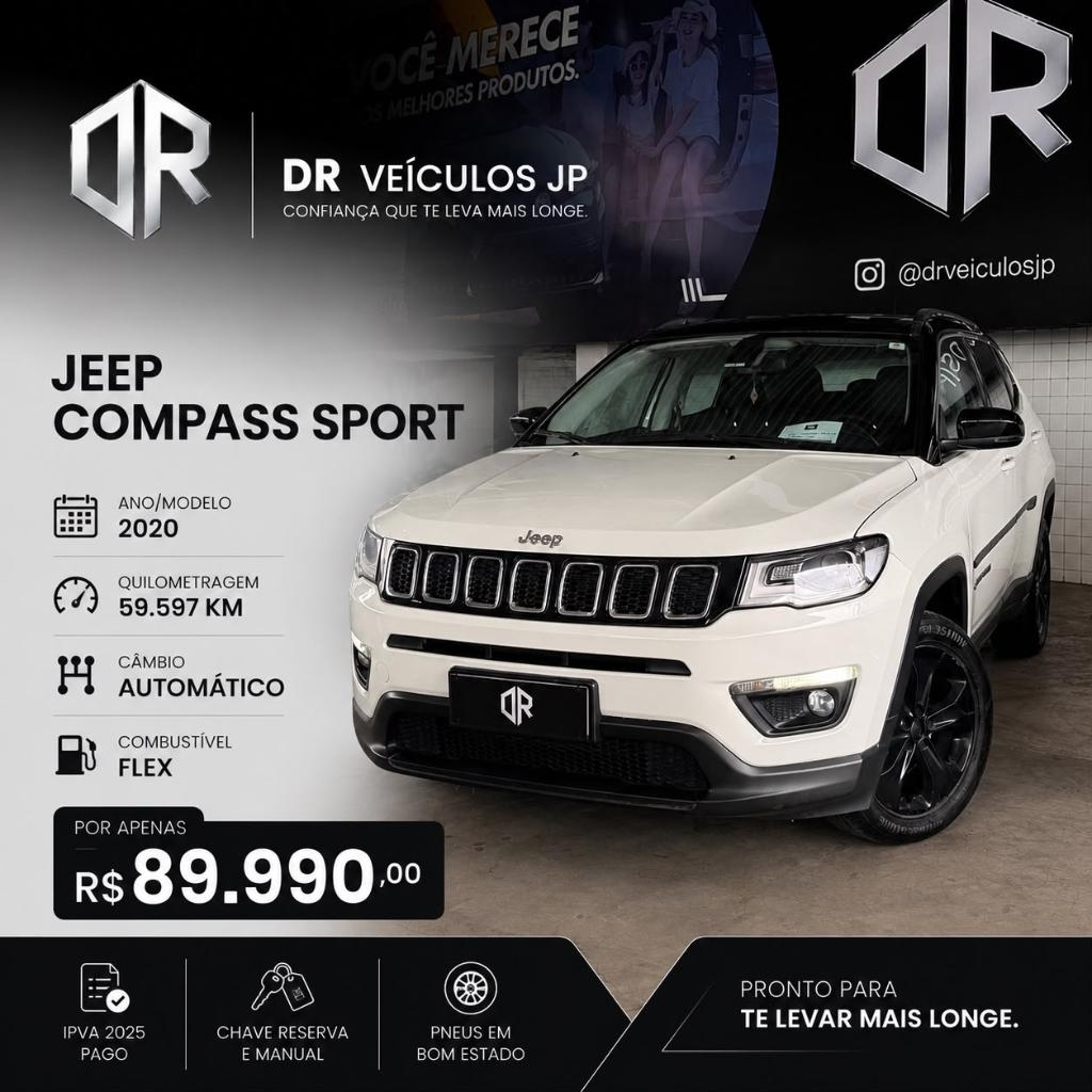 Jeep Compass COMPASS SPORT 2.0 4x2 Flex 16V Aut. 2020