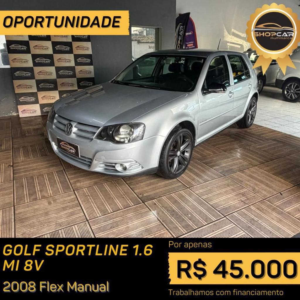 Volkswagen Golf SPORTLINE 1.6 MI TOTAL FLEX 8V 4P 2008