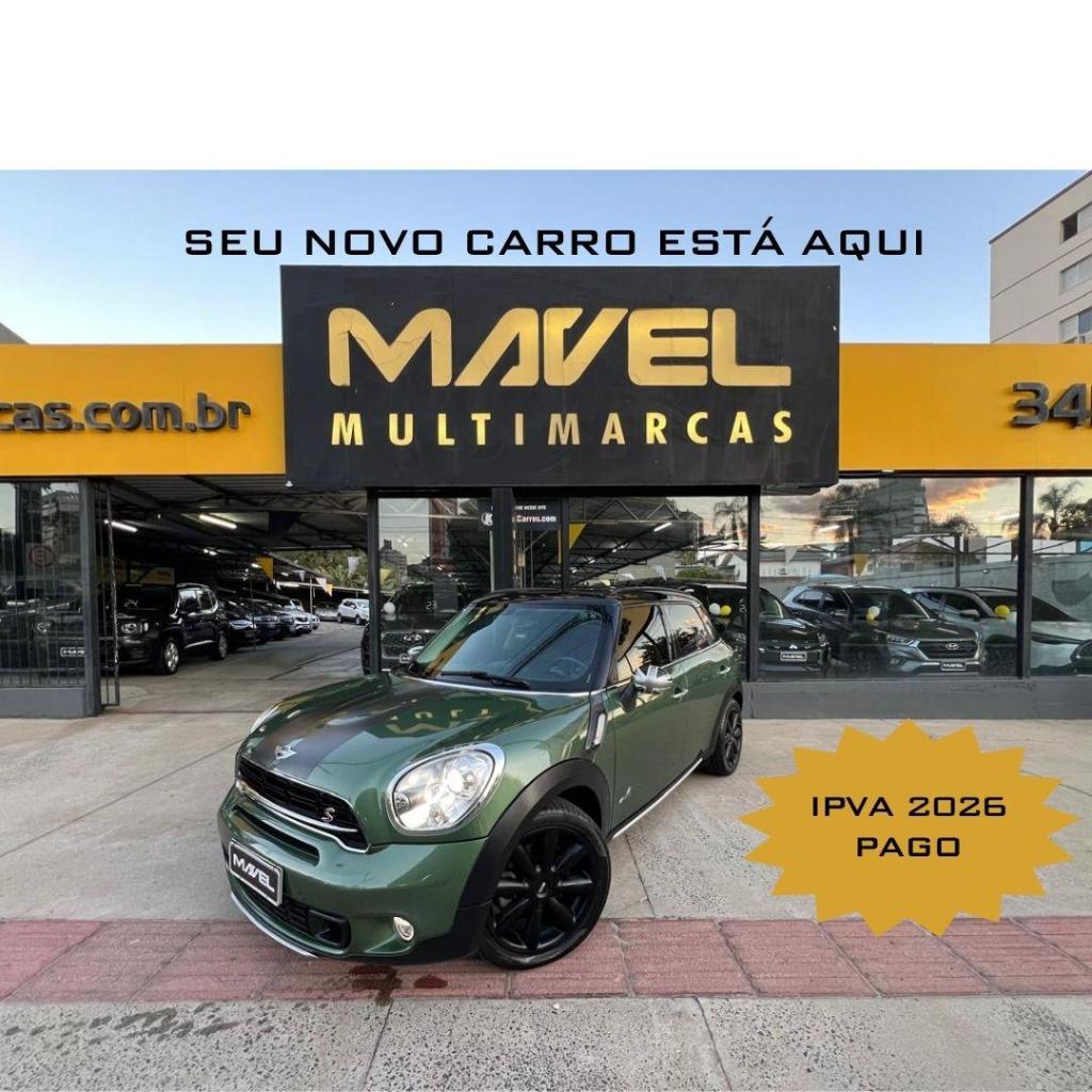 Mini Mini Cooper 1.6 S ALL4 4X4 16V 184CV TURBO GASOLINA 4P AUTOMÁTICO 2015