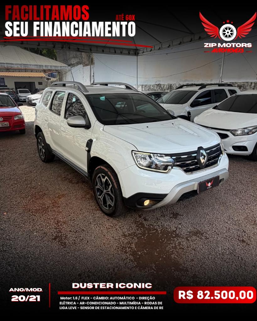Renault Duster ICONIC 1.6 16V SCE CVT X-TRONIC 2021