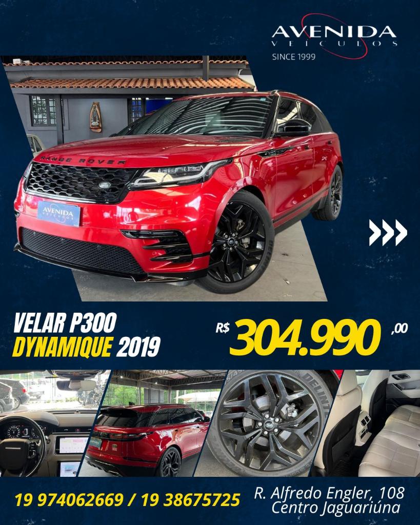 Land Rover Range 2.0 P300 GASOLINA R-DYNAMIC S AUTOMÁTICO 2019