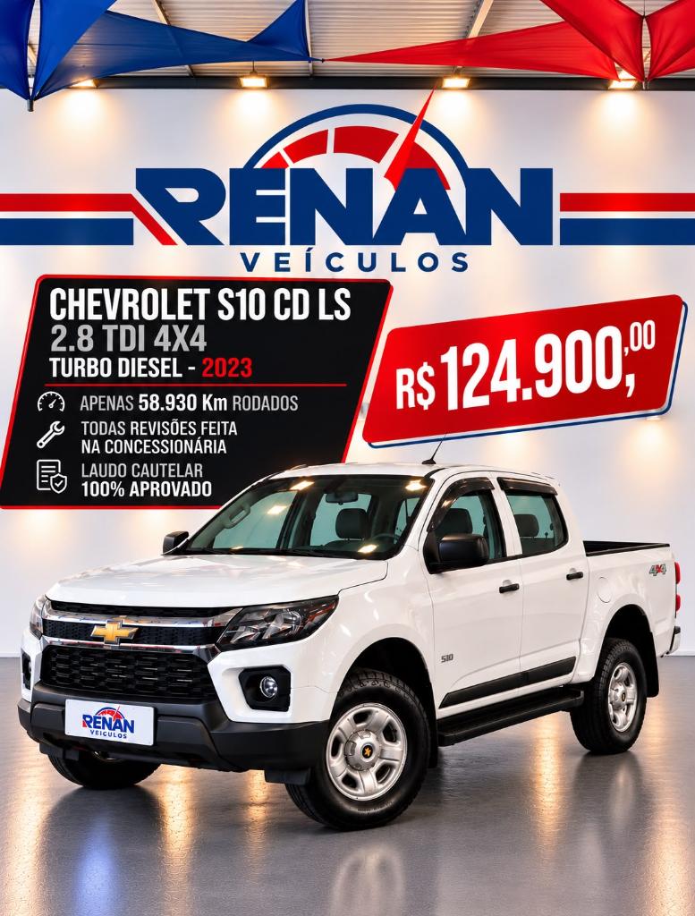Chevrolet S10 CD LS 2.8 TB CTDI 2023