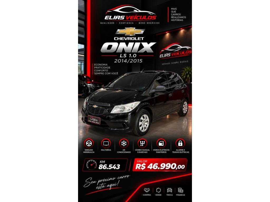 Chevrolet Onix 1.0 Spe 4 Ls 2015