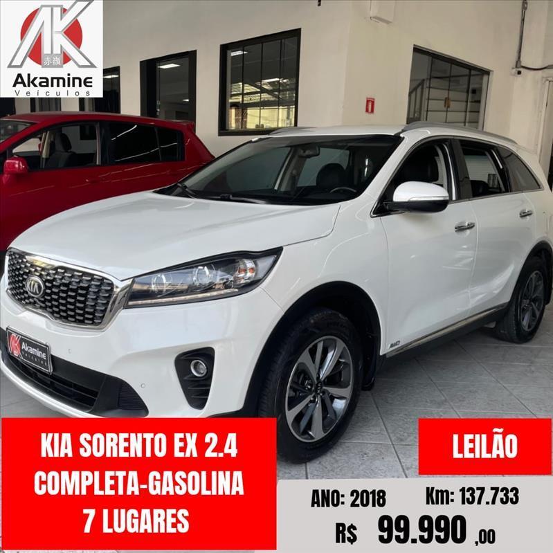 KIA Sorento 2.4 EX2 4X2 16V GASOLINA 4P AUTOMÁTICO 2018