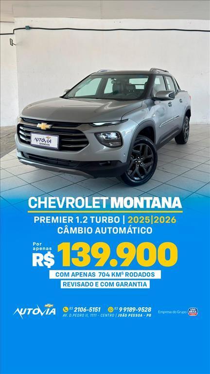 Chevrolet Montana MONTANA PREMIER 1.2 Turbo Flex 12V Aut. 2026