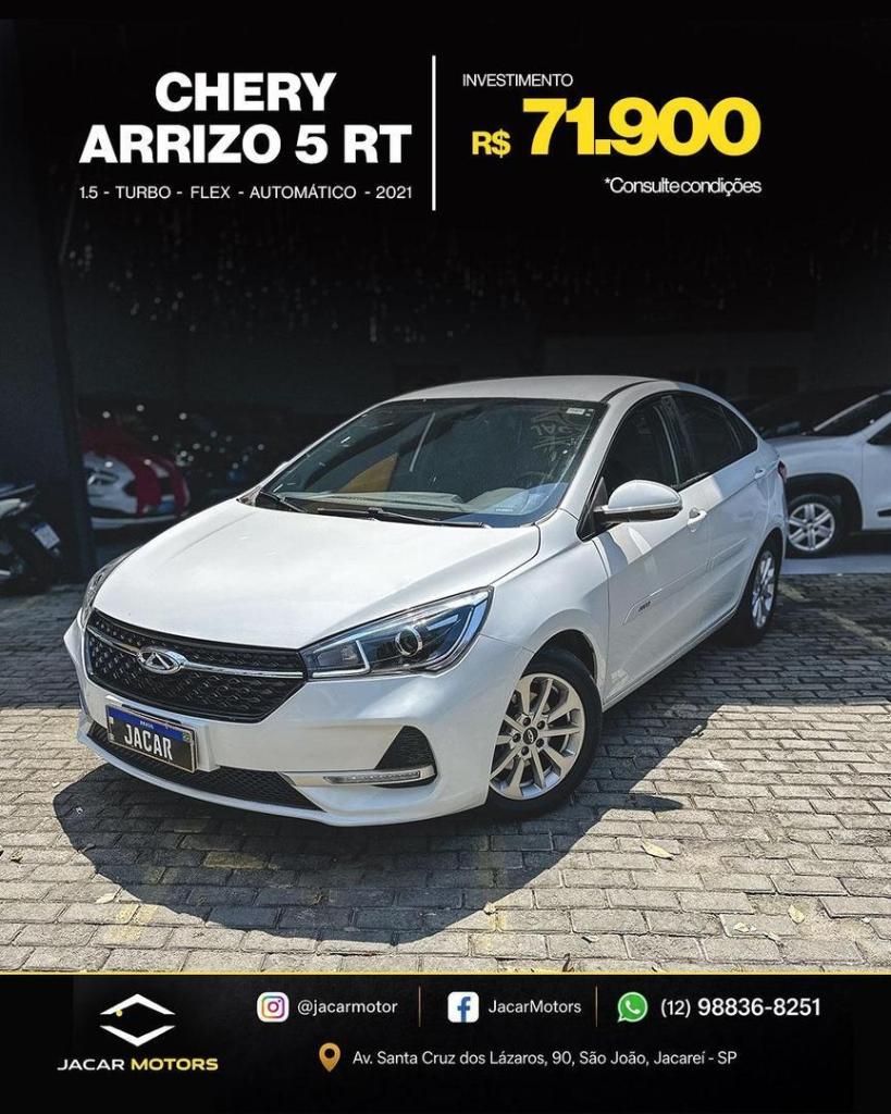 Caoa Chery Arrizo 1.5 T Rt Cvt 2021