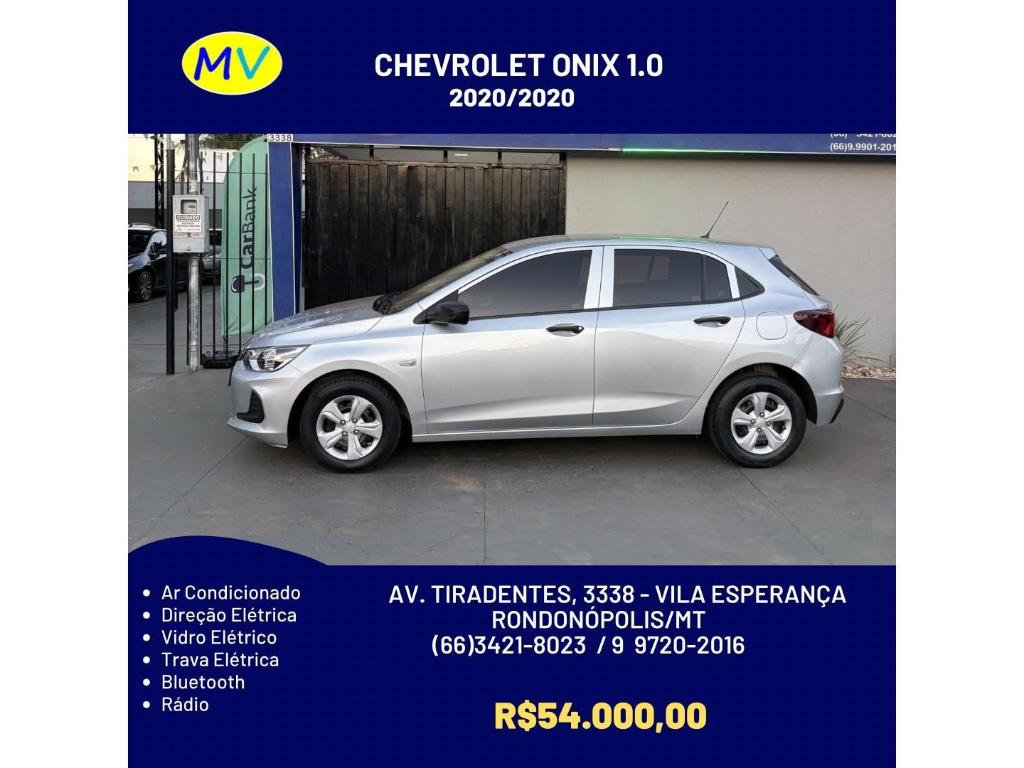 Chevrolet Onix ONIX HATCH 1.0 12V Flex 5p Mec. 2020