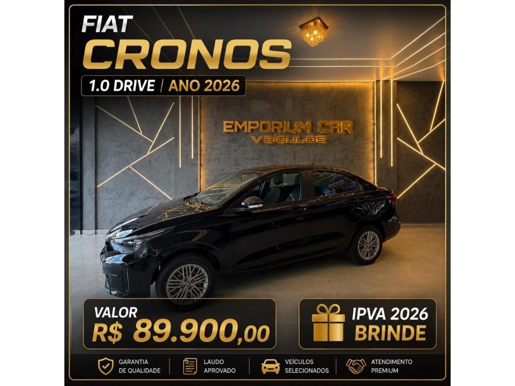 Fiat Cronos 1.0 FIREFLY FLEX DRIVE MANUAL 2026