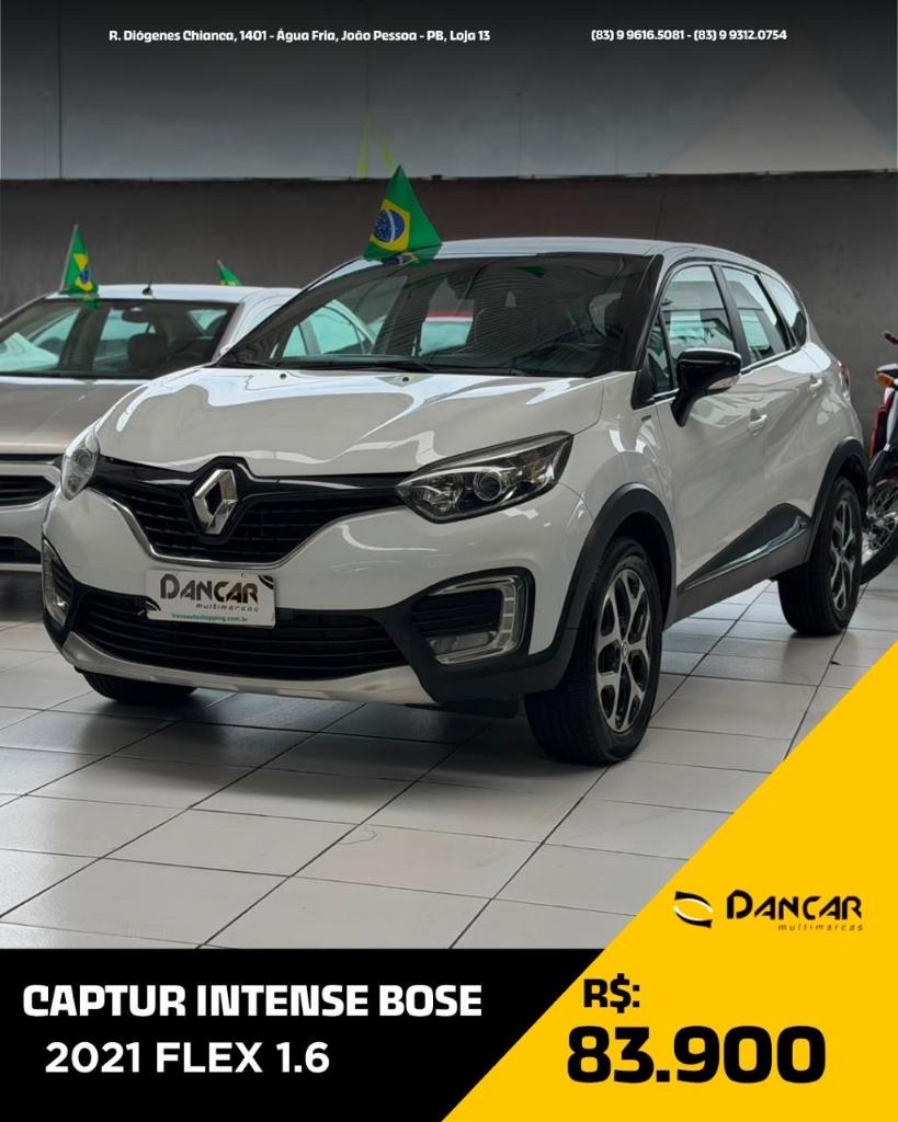 Renault Captur INTENSE 1.6 CVT FLEX 2021
