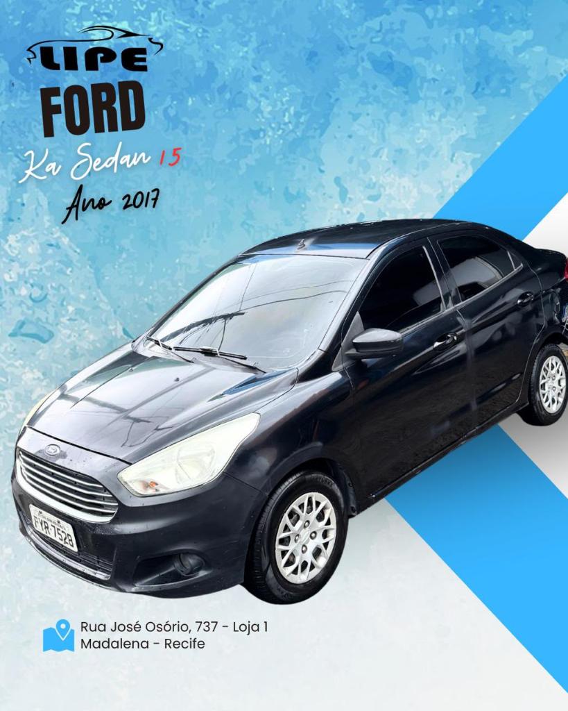 Ford Ka 1.5 Se Plus + Sedan 2017