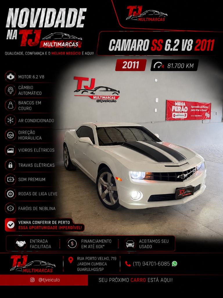 Chevrolet Camaro Camaro SS 6.2 V8 16V 2011