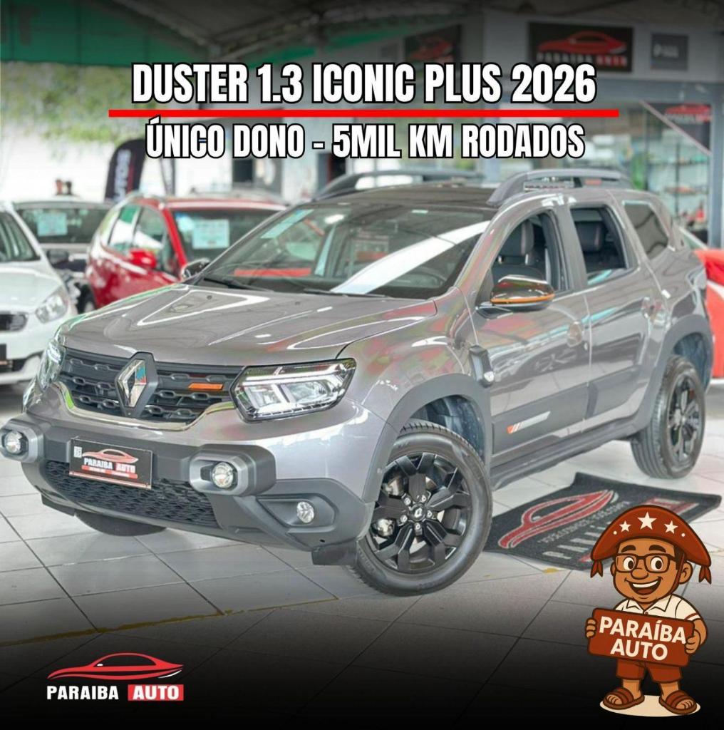 Renault Duster ICONIC 1.3 TB 16V FLEX AUT. 2026