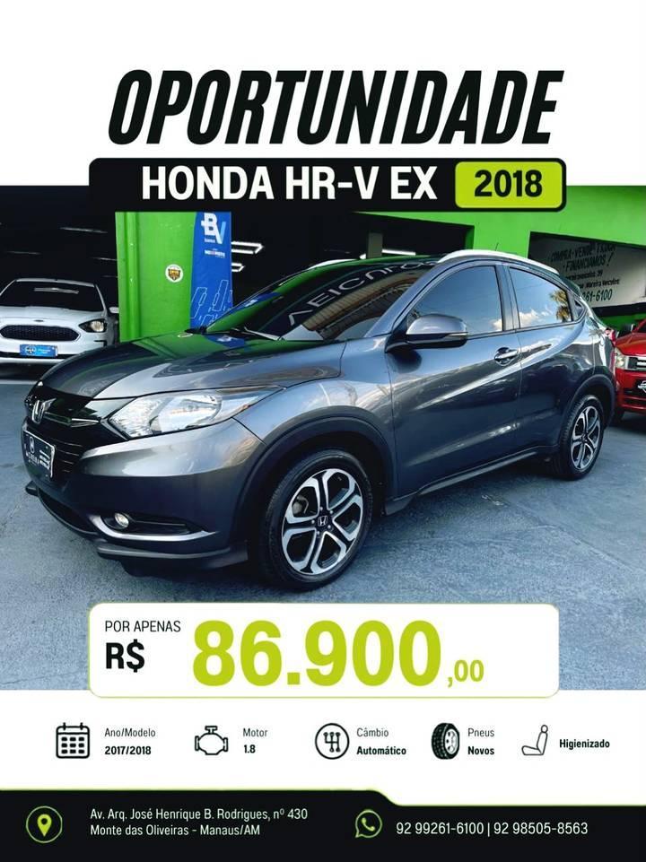 Honda Hr-V EX 1.8 CVT FLEX 2018