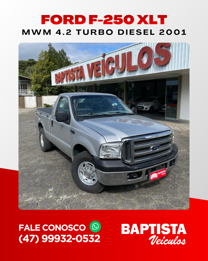 Ford F-250 XLT 4.2 TB DIESEL 2001