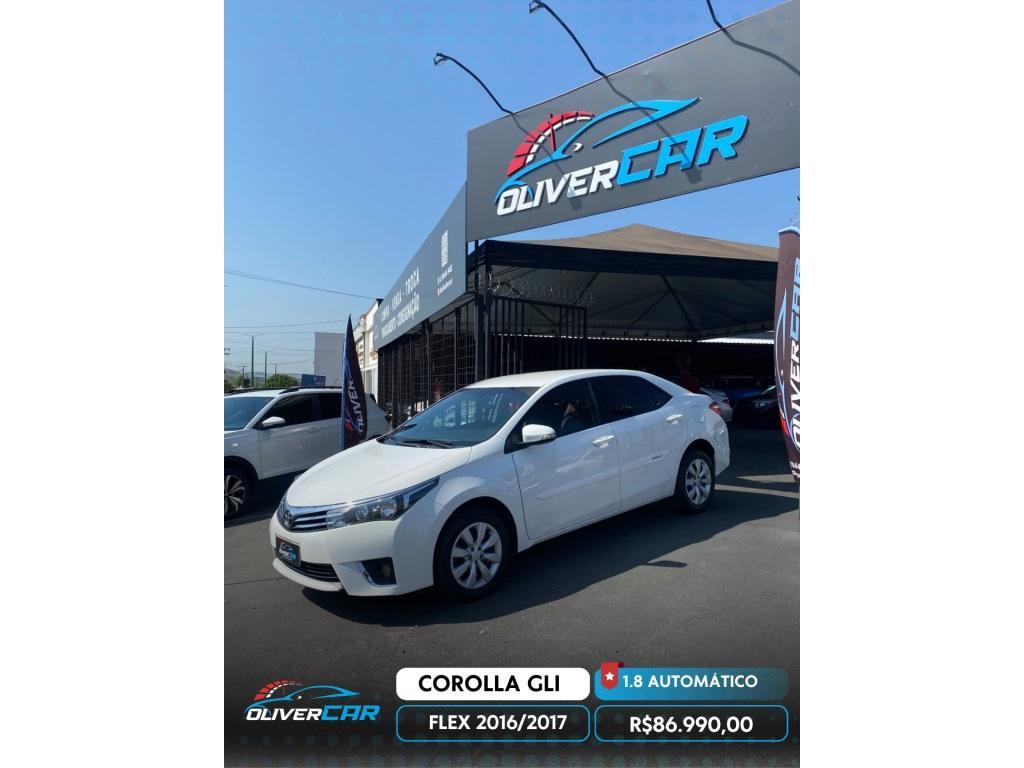 Toyota Corolla 1.8 GLI 16V FLEX 4P AUTOMÁTICO 2017