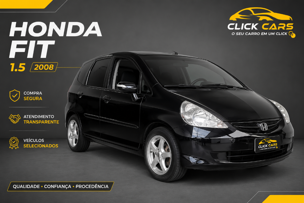 Honda Fit Fit EX/ S 1.5/ EX 1.5 Flex 16V 5p Mec. 2008