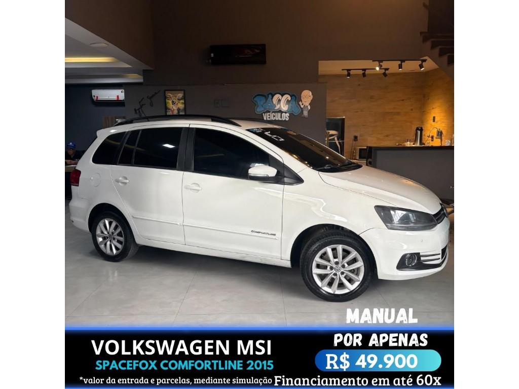 Volkswagen Spacefox SPACEFOX COMFORTLINE 1.6 Mi T.Flex 8V 5p 2015