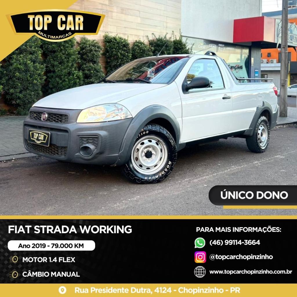 Fiat Strada Strada Working HARD 1.4 Fire Flex 8V CD 2019