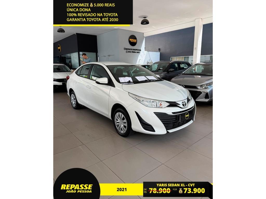 Toyota Yaris 1.5 16V FLEX SEDAN XL LIVE MULTIDRIVE 2021