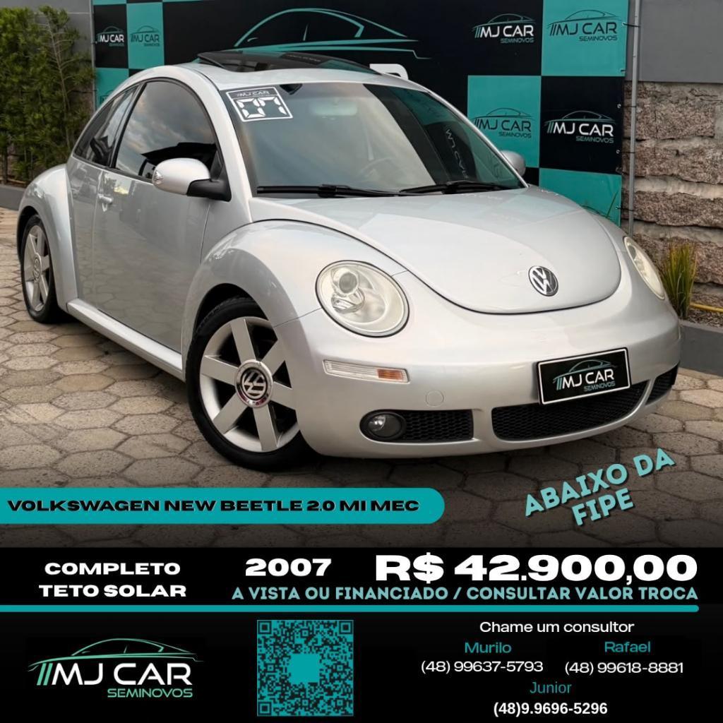 Volkswagen New Beetle New Beetle 2.0 Mi Mec./Aut. 2007