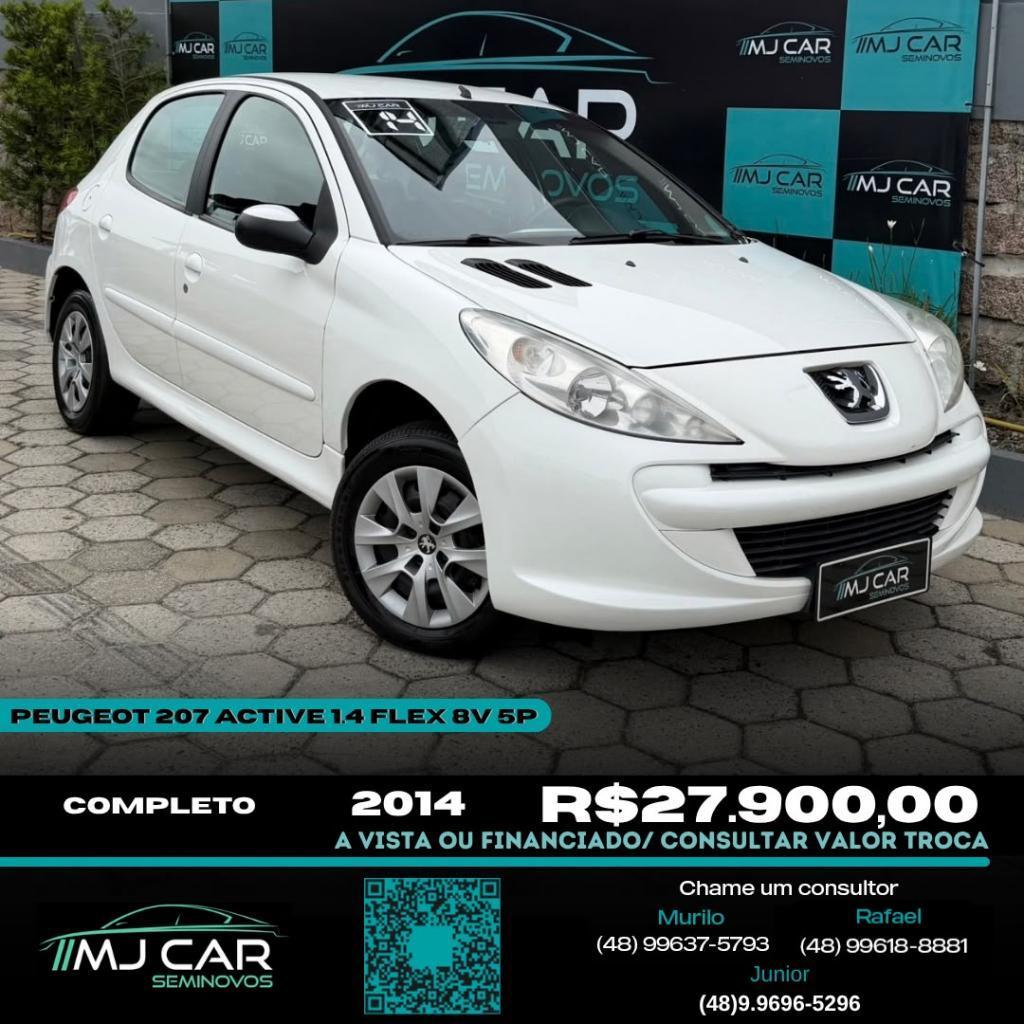 Peugeot 207 207 Active 1.4 Flex 8V 5p 2014