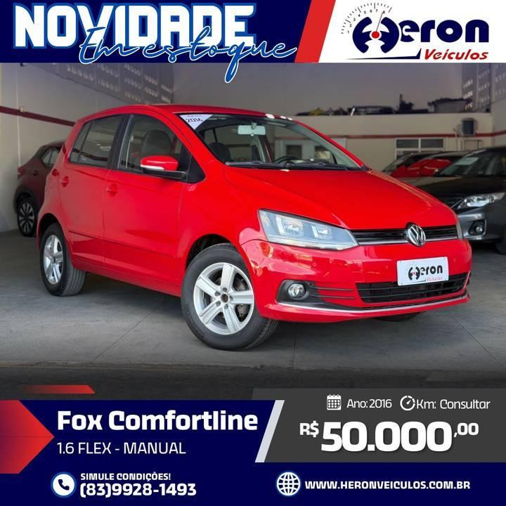 Volkswagen Fox 1.6 Msi Total Flex Comfortline 2016