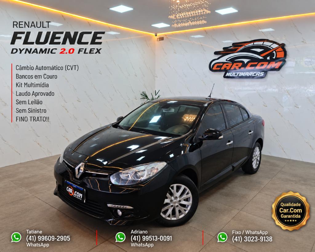 Renault Fluence FLUENCE Sed. Dyn. Plus 2.0 16V FLEX Aut. 2016