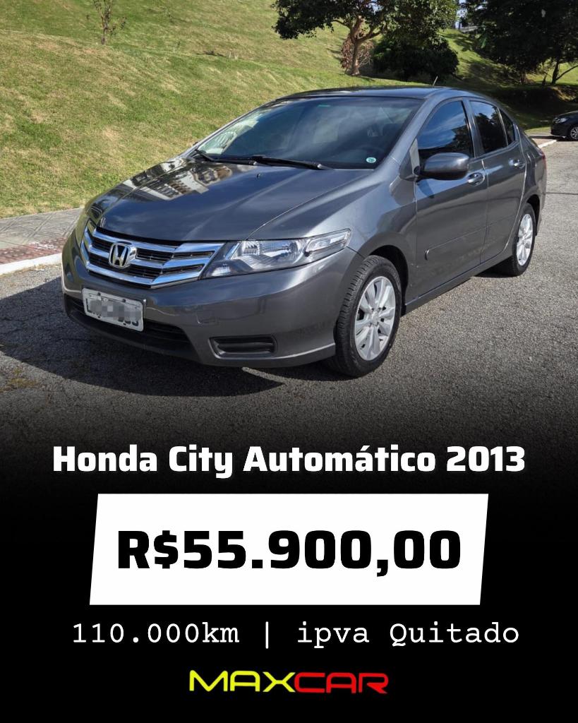 Honda City 1.5 LX 16V FLEX 4P AUTOMÁTICO 2013