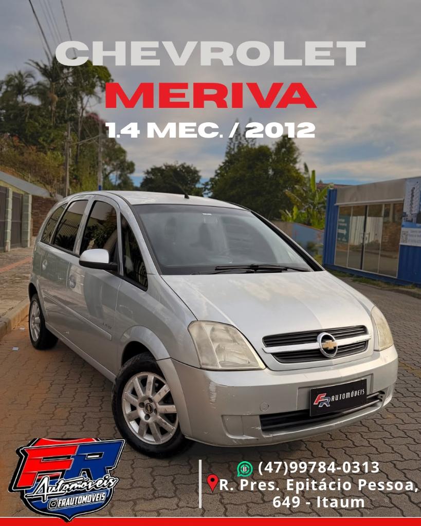 Chevrolet Meriva MAXX 1.4 8V ECONOFLEX 2012