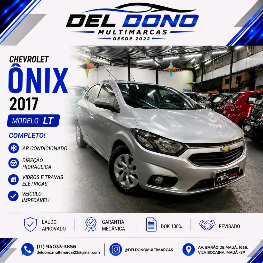 Chevrolet Onix ONIX HATCH LT 1.0 8V FlexPower 5p Mec. 2017