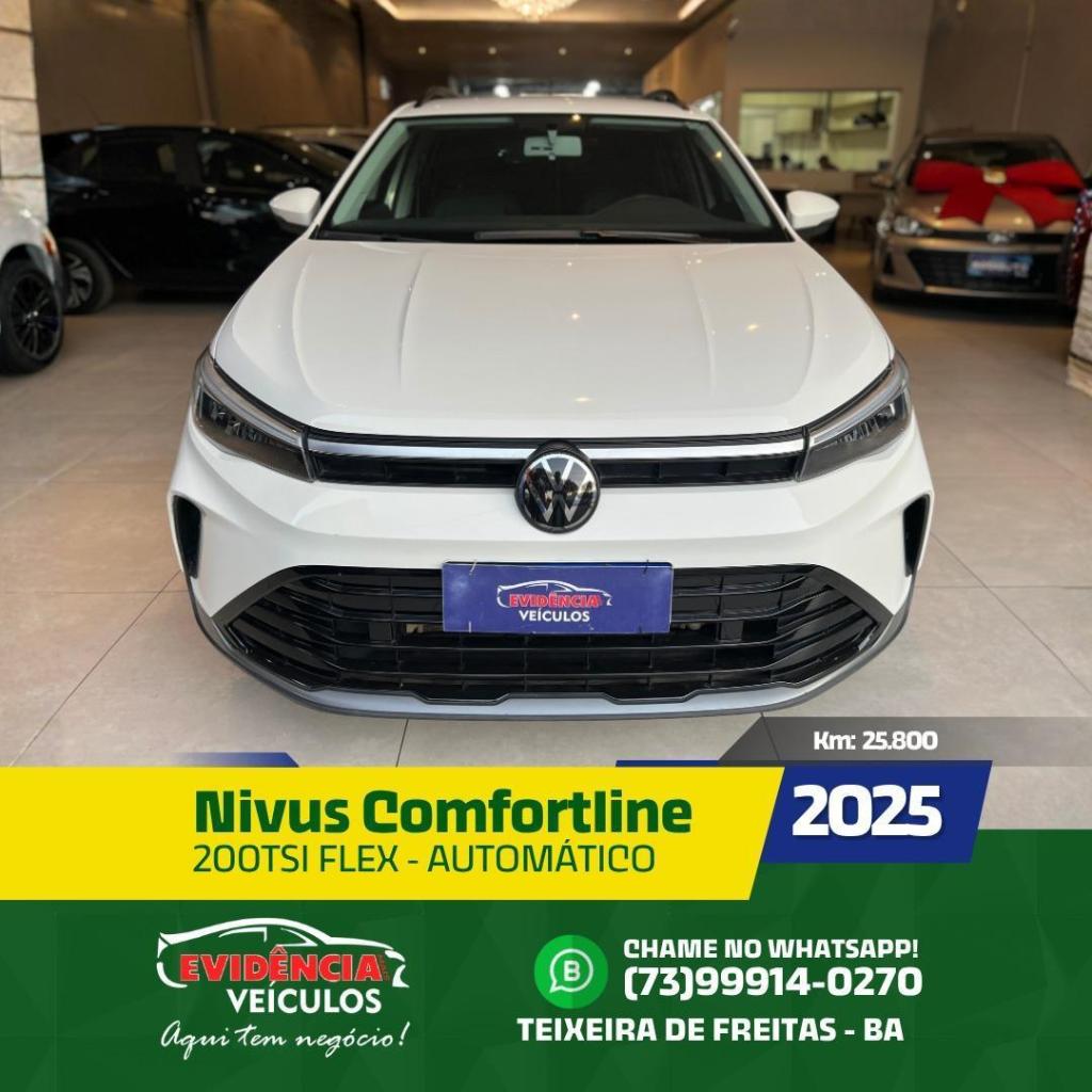 Volkswagen Nivus Nivus Comfortline 1.0 200 TSI Flex Aut. 2025