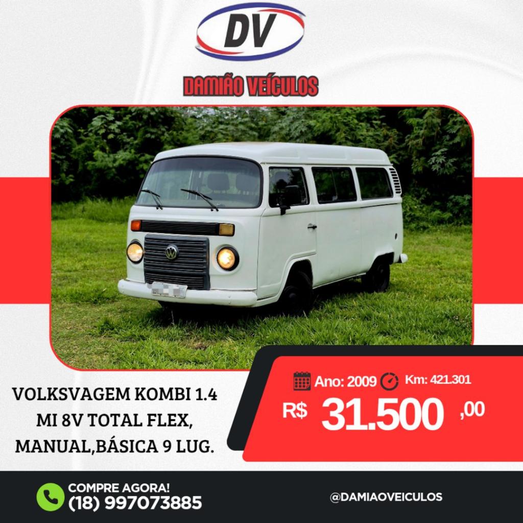 Volkswagen Kombi STANDARD 1.4 MI TOTAL FLEX 8V 2009
