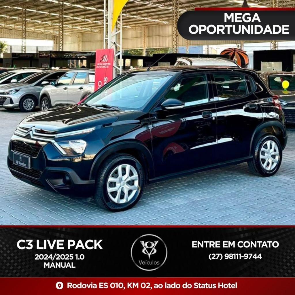 Citroën C3 LIVE 1.0 FLEX 6V 5P MEC. 2025