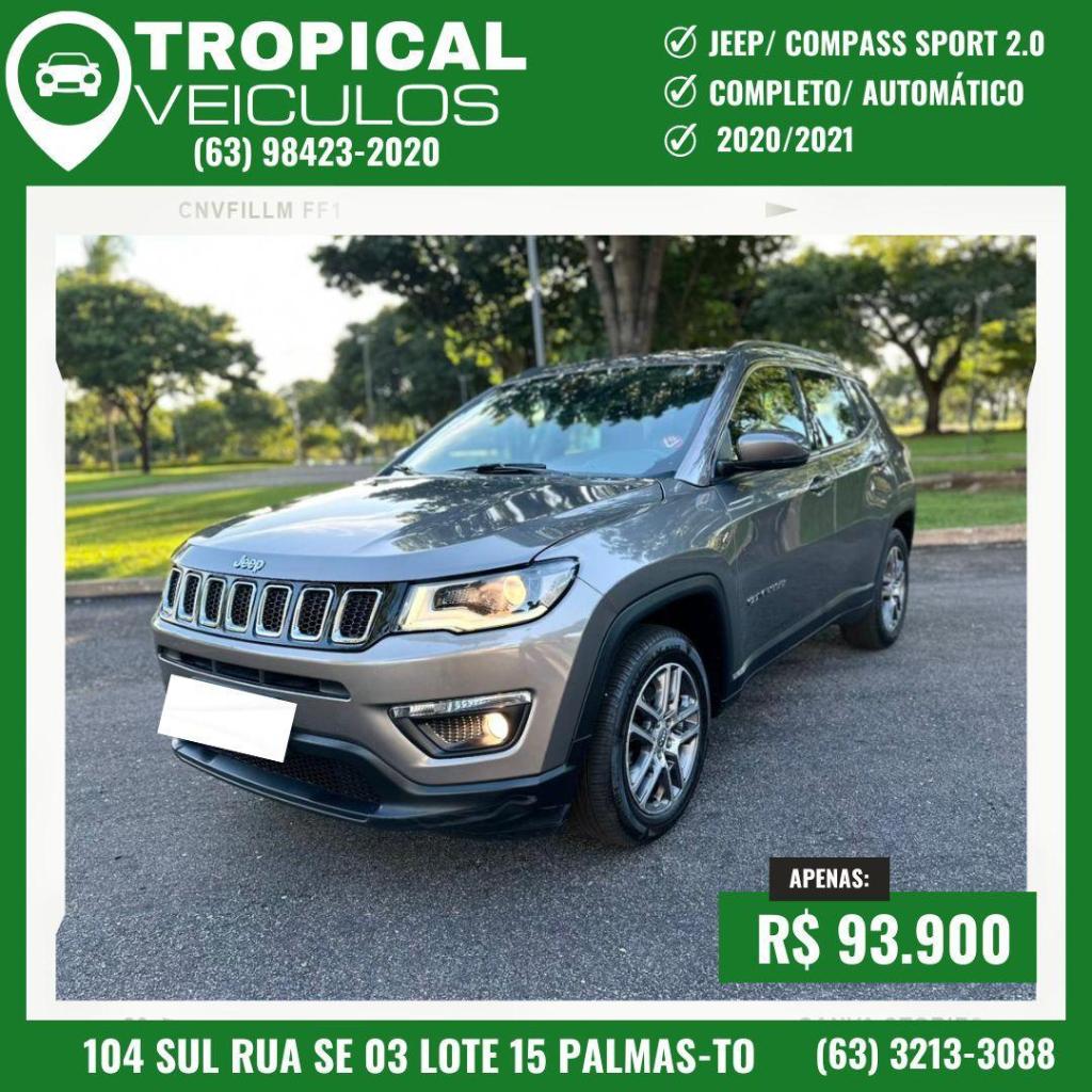 Jeep Compass 2.0 16V FLEX SPORT AUTOMÁTICO 2021