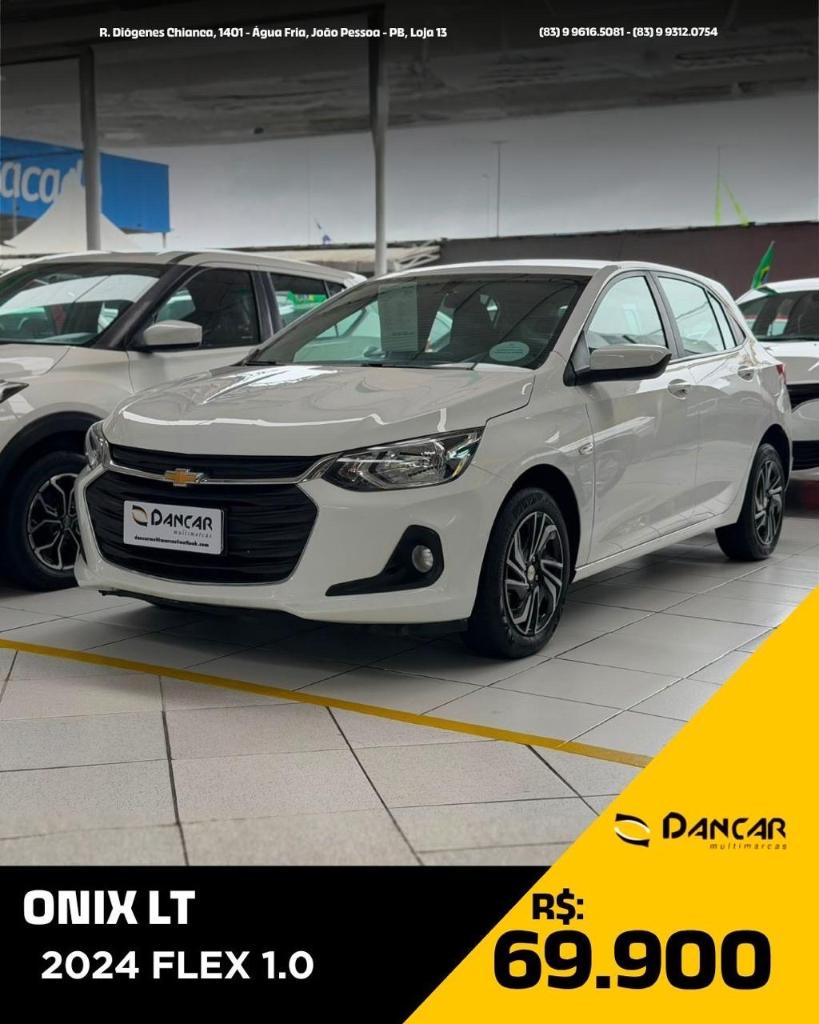 Chevrolet Onix ONIX HATCH LT 1.0 12V Flex 5p Mec. 2024