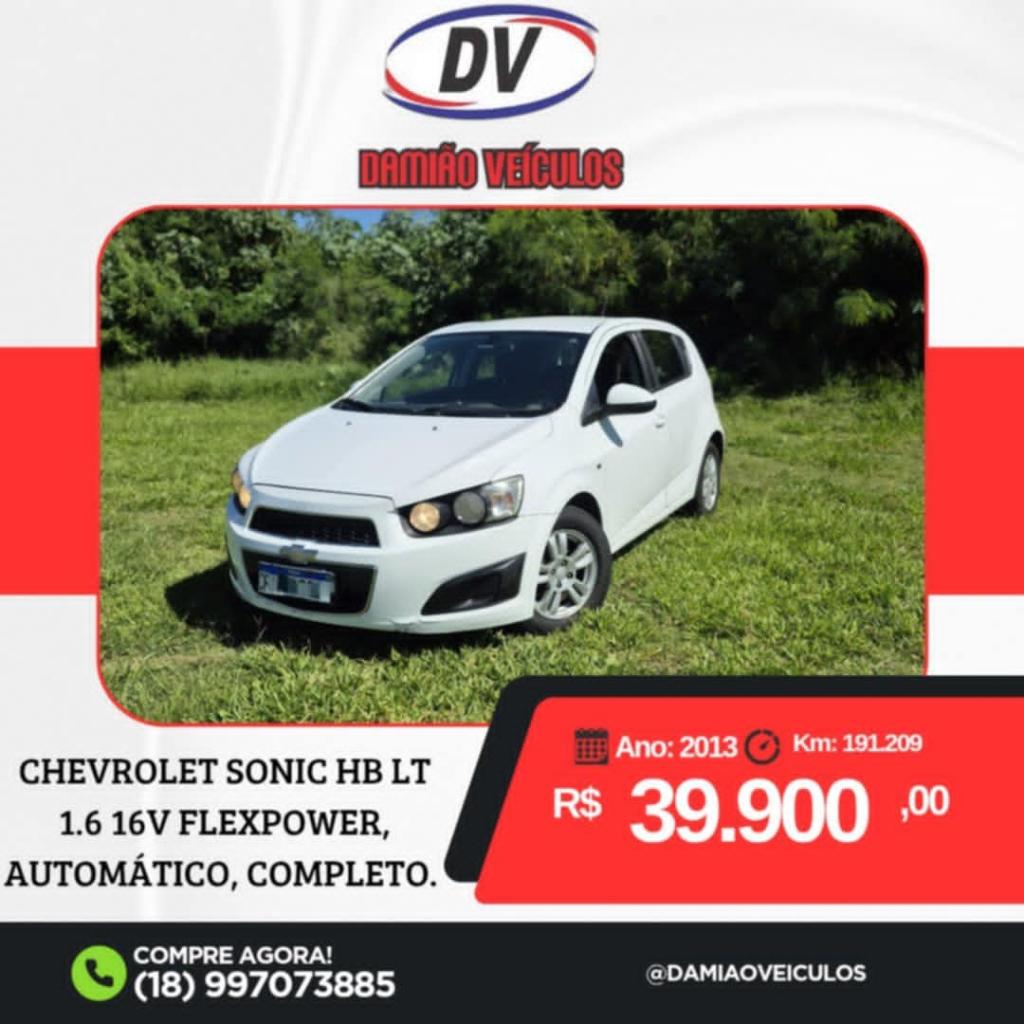 Chevrolet Sonic LT 1.6 AT FLEX 2013