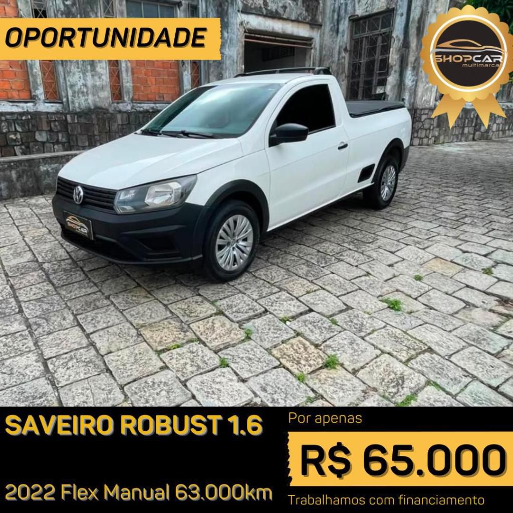 Volkswagen Saveiro Saveiro Robust 1.6 Total Flex 8V 2022