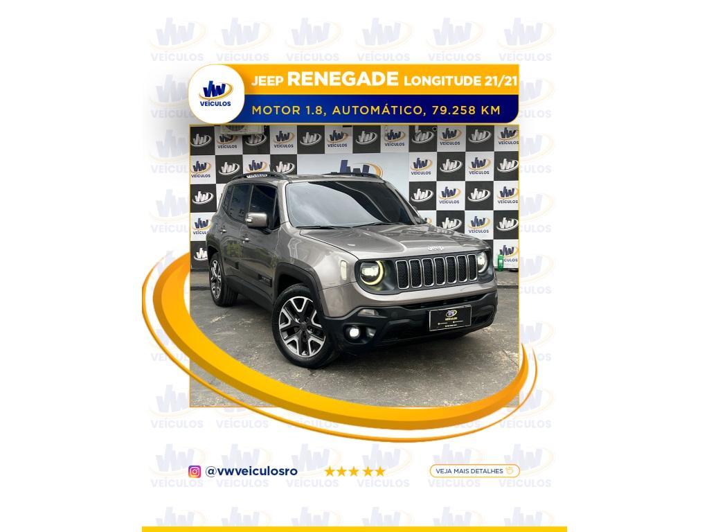 Jeep Renegade 1.3 T270 TURBO FLEX LONGITUDE AT6 2021