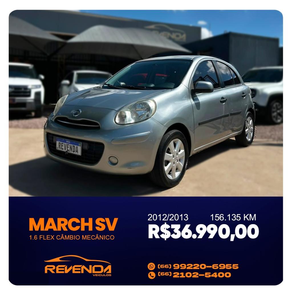 Nissan March MARCH SV 1.6 16V Flex Fuel 2013