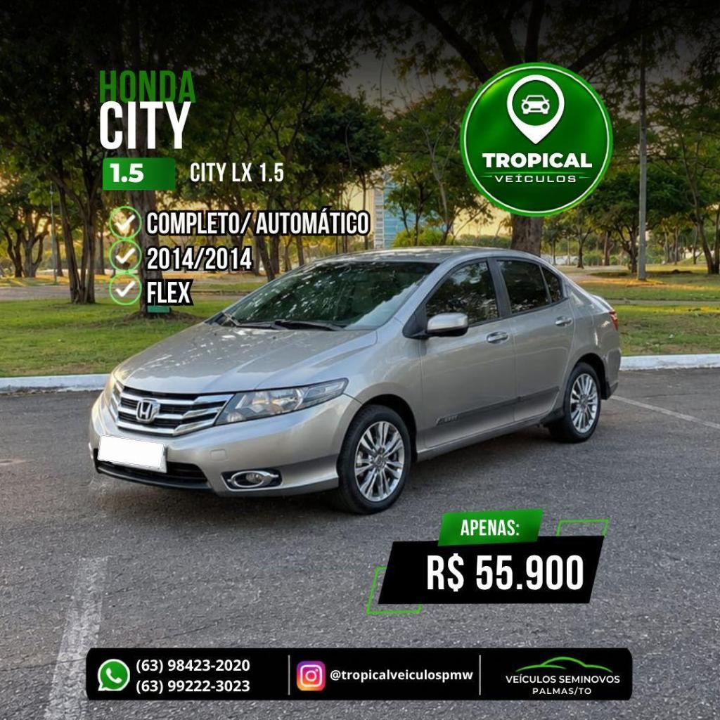 Honda City CITY Sedan LX 1.5 Flex 16V 4p Aut. 2014